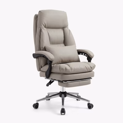 Fotoliu de birou Bruno Stone Beige