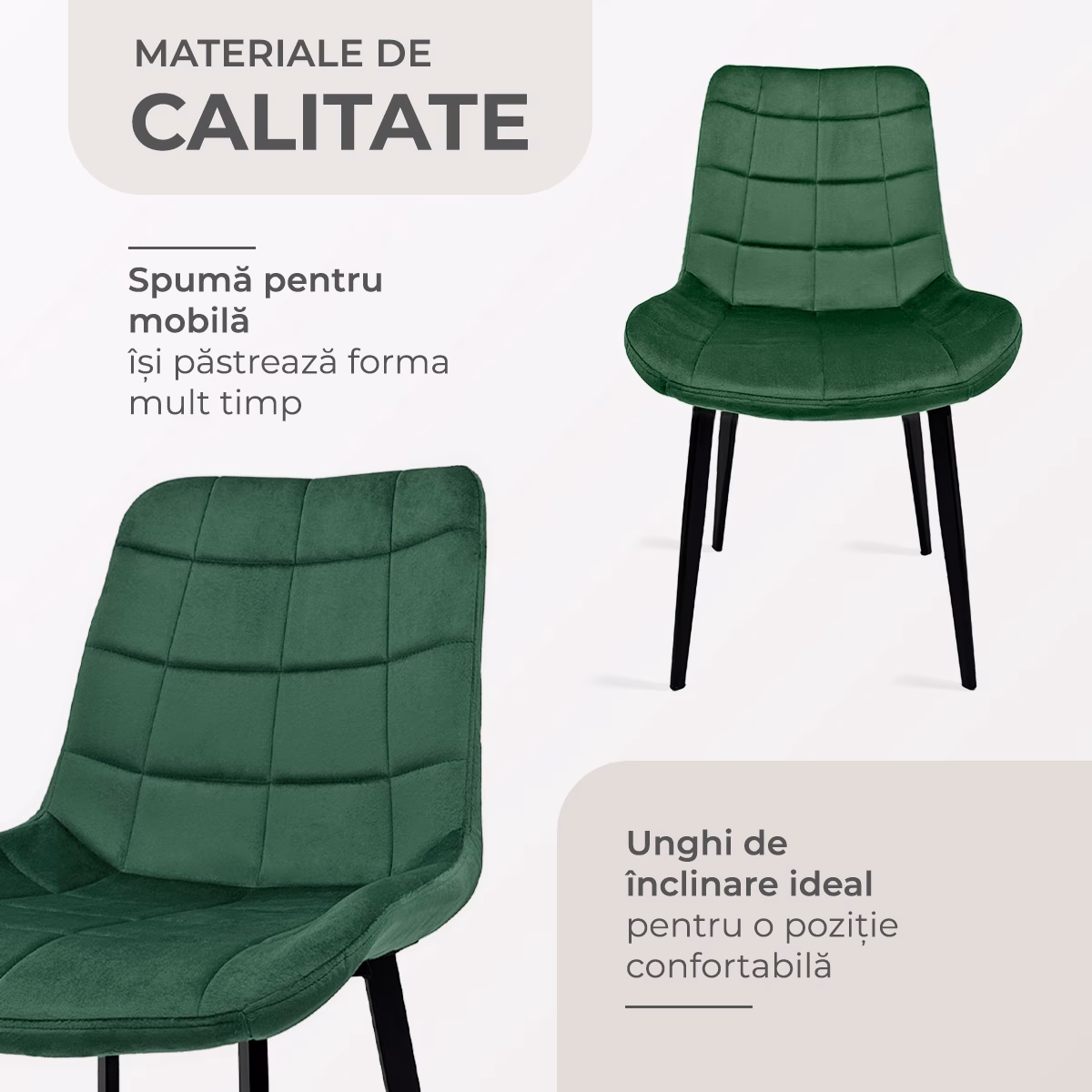 Scaun Connect Royal Green 7