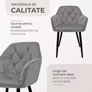 Scaun Ostin Graphite 9