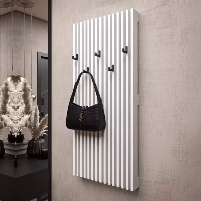 Cuier de perete Velvet White
